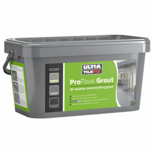 Ultra Tile Pro Pave External Tile Grout 15KG - Cosmic Black