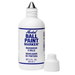 Markal Ball Point Marker White