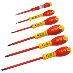 6Pc VDE Insul Slotted & Phillips S/driver set