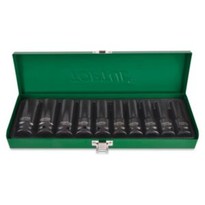 1/2' DR DEEP IMPACT SOCKET SET 10PC 10-24MM QGDAD1002