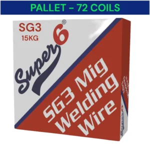 Super 6 SG3 Steel MIG Wire 15kg 1.2mm