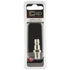 SIP Type 25 1/4" BSP Euro Plug Adaptor