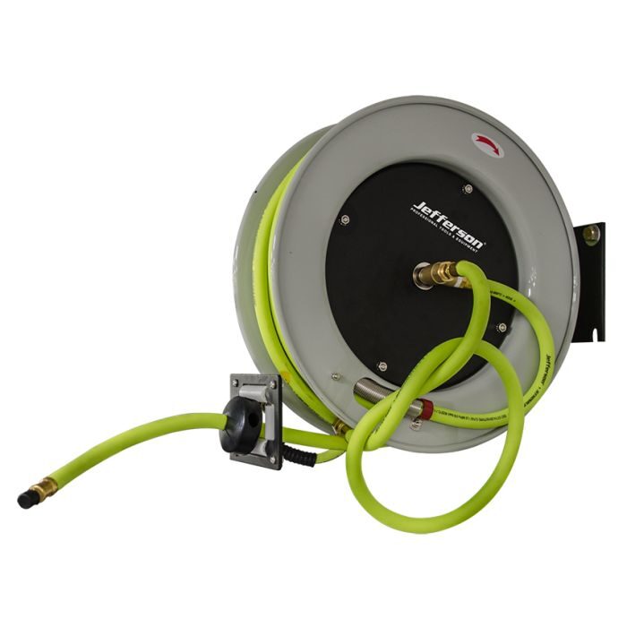 1/2" 15m Retractable High-Vis Reel Hybrid Hose