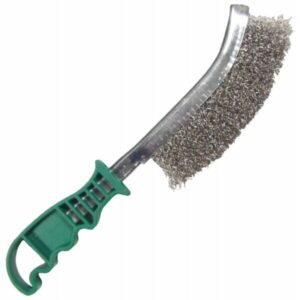 Green Stainless/Steel Scratch Brush