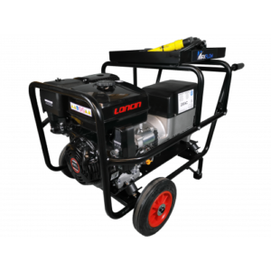 MAXFLOW DC Petrol Welder Generator 200Amp – Loncin Engine 5.0Kva Electric Start Trolley Frame