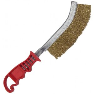 Red Mild Steel Scratch Brush