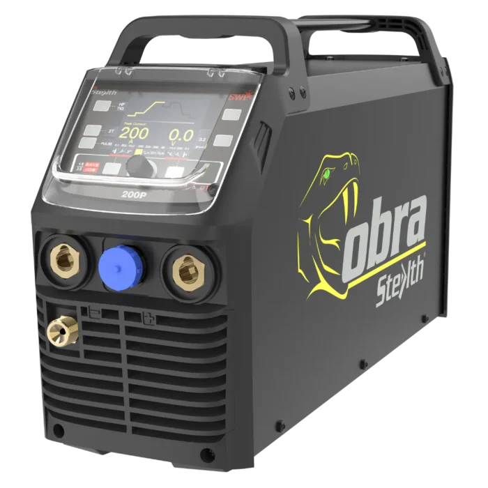 STEALTH Cobra 200P 110/230v LCD PFC MV DC TIG Welder C/W Tig Torch Package