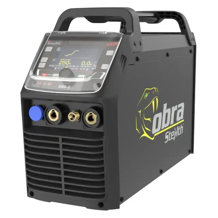 STEALTH Cobra 250-3 LCD HF DC Pulse Tig & Stick Welder – 400v – 250A Package