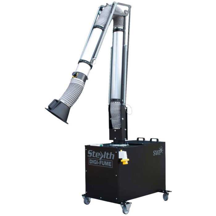 STEALTH Mobile Fume Extractor System 230 VOLT