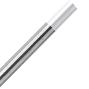 SUPER 6 Tungsten Electrode 2.4mm X 150mm – 0.8% Zirconiated White (10 PACK)