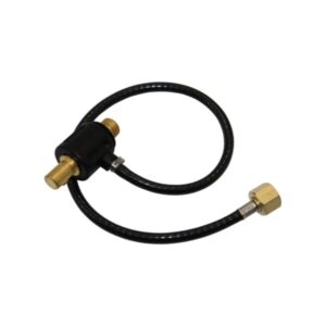 Tig Adapter 3/8″ BSP Power – 3/8″ BSP Gas – 10-25mm Dinse Plug